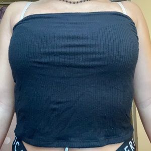 black tube top